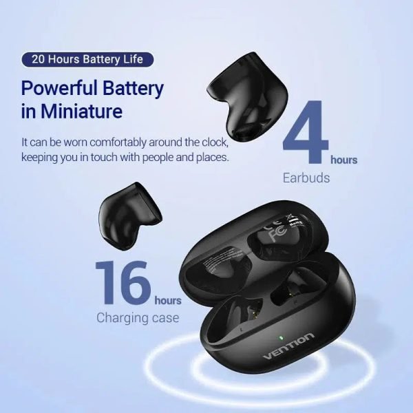 Vention Tiny T12 Wireless Earbuds - 图片 5