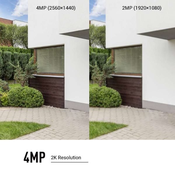 EZVIZ LC3 Smart WIFI Camera and Security Wall Light 4MP 2K IP65 Two-Way Talk - 图片 4