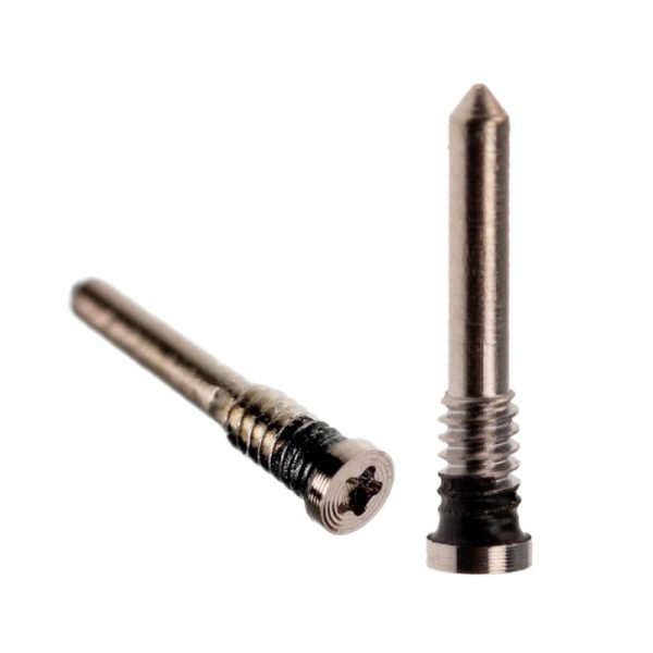 For Apple iPhone 12 Mini / 12 / 12 Pro / 12 Pro Max / 13 Mini / 13 / 13 Pro / 13 Pro Max Replacement Botton Screws (Gold) x2