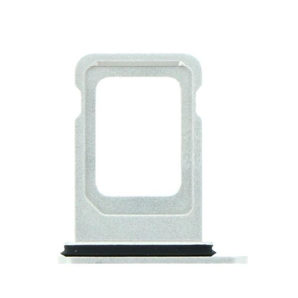 For Apple iPhone 12 Replacement Sim Card Tray (White)