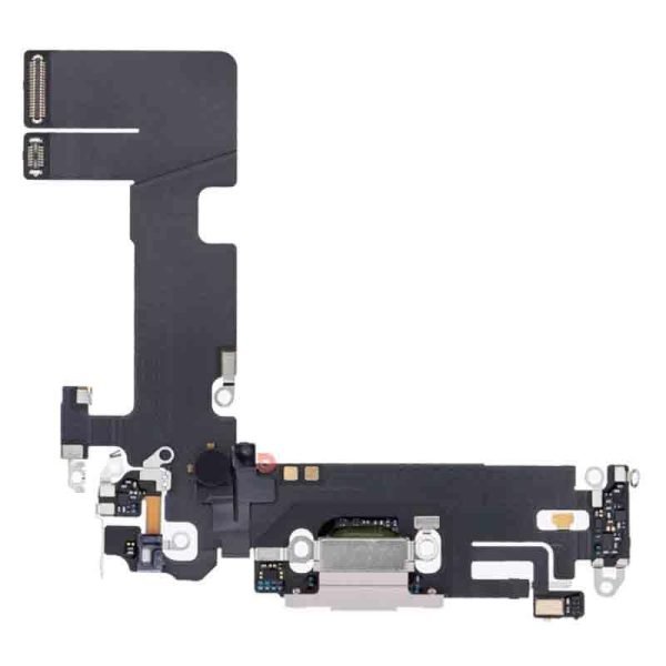 For Apple iPhone 13 Mini Replacement Charging Port Flex (Pink)