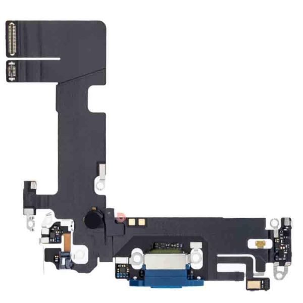 For Apple iPhone 13 Replacement Charging Port Flex (Blue)