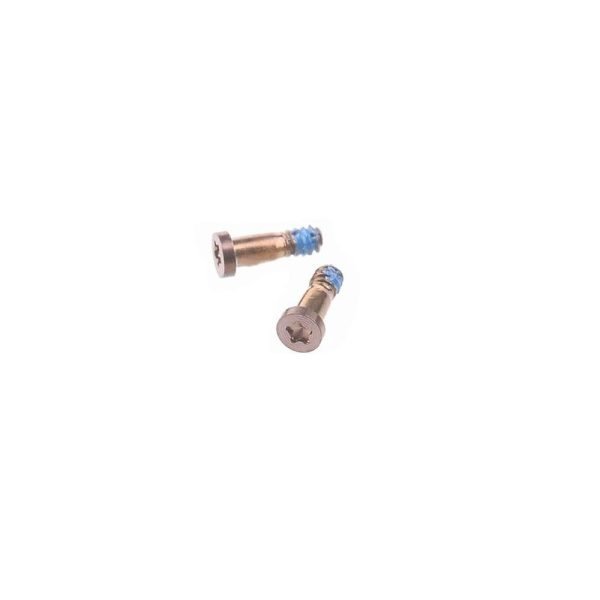 For Apple iPhone 6 / 6S / 7 Replacement Bottom Pentalobe Screws - Gold (x2)