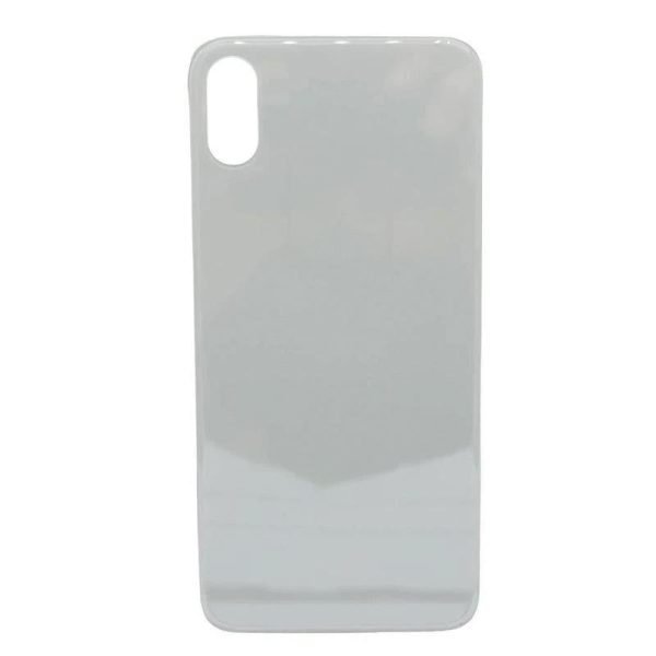 For Apple iPhone XS Max Replacement Back Glass (White)