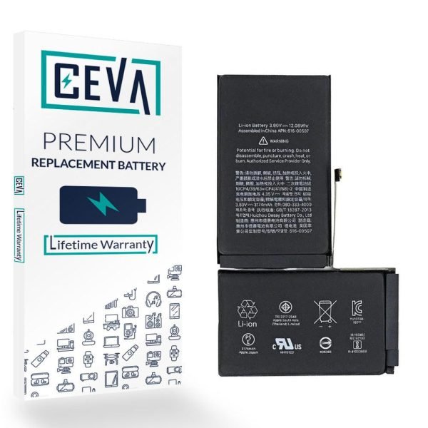 For Apple iPhone XS Max Replacement Battery 3174mAh - CEVA Premium