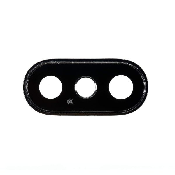 For Apple iPhone XS / XS Max Replacement Camera Lens With Bezel (Black)