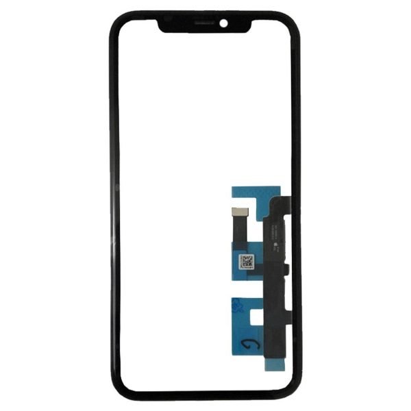 For iPhone 11 Front Glass 5in1 Replacement touch panel with OCA with out IC