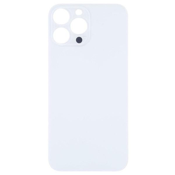 For Apple iPhone 14 Pro Replacement Back Glass (Silver)
