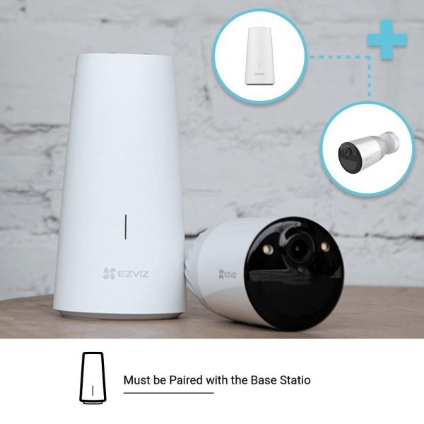 EZVIZ BC1-B2 Battery Camera Kit With 2 Cameras + Base Station - 图片 4