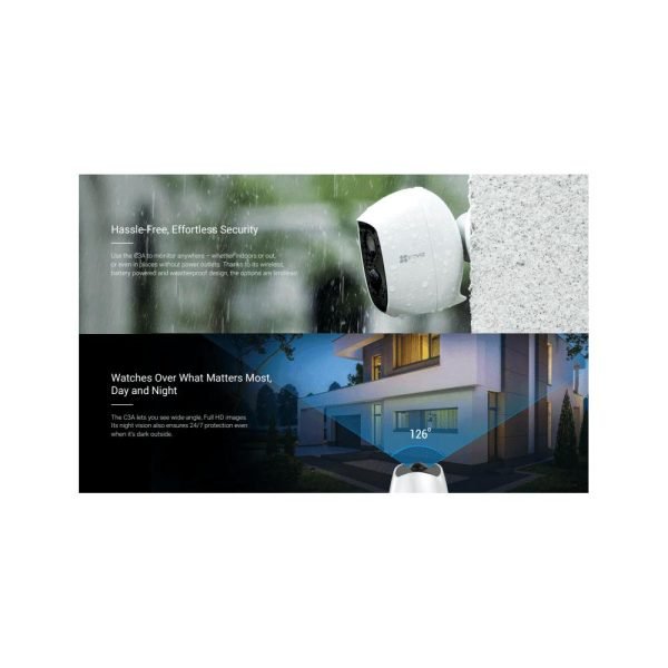 EZVIZ C3A 1080P Battery-Powered Home Security Camera - 图片 6