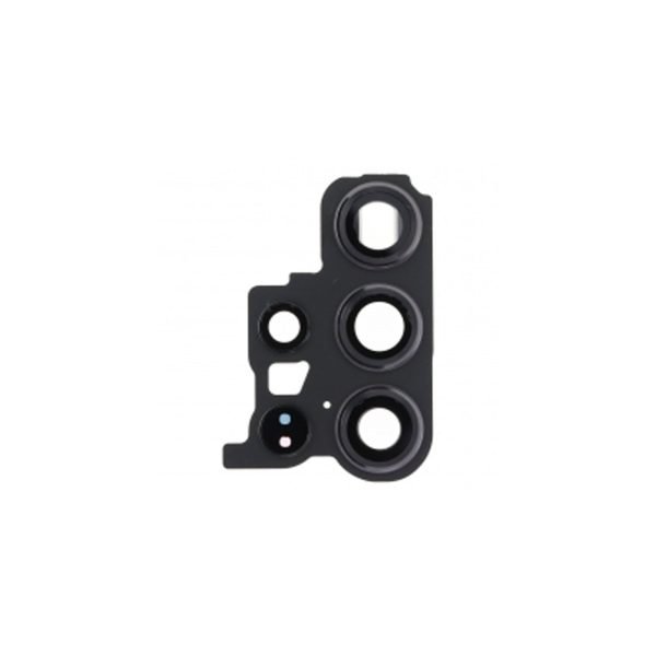 For Samsung Galaxy S23 Ultra S918B Replacement Rear Camera Lens With Cover Bezel Ring (Black)
