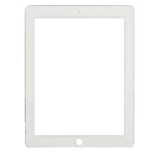 For Apple iPad 4 Replacement Touch Screen Digitizer with Home Button Assembly (White)