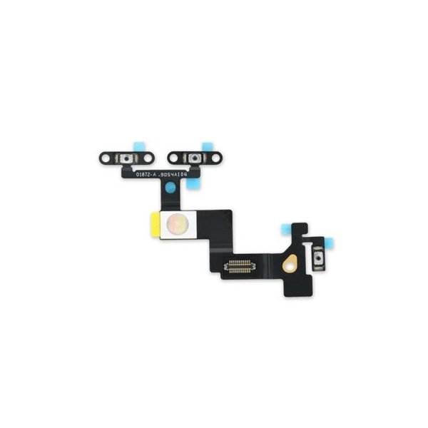 For Apple iPad Pro 12.9 3rd Gen Replacement Power & Volume Button Flex with Flash