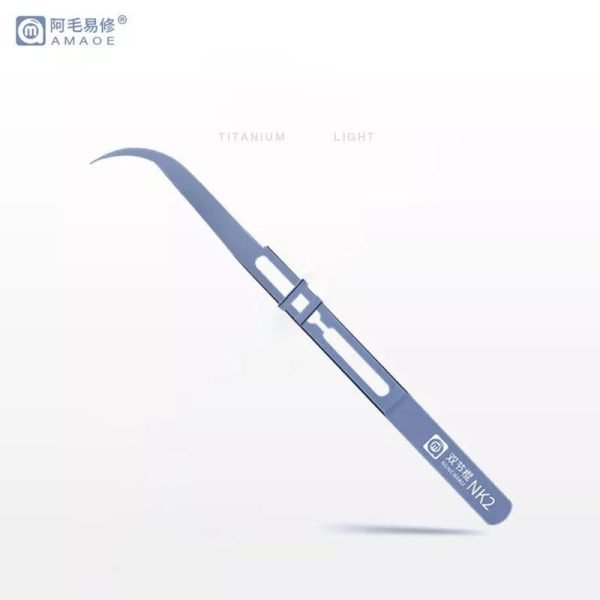 AMAOE NK2 Titanium Alloy Nunchaku Tweezers For Mobile Phone Repair