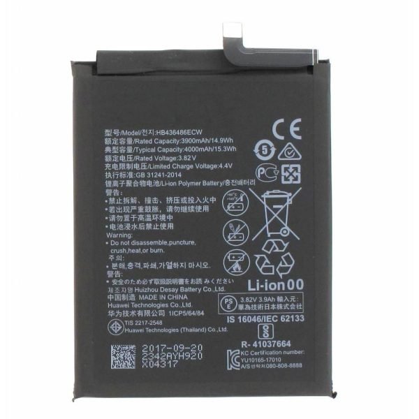 For Huawei Mate 10. Mate 10 Pro. Mate 20. P20 Pro Replacement Battery HB436486ECW