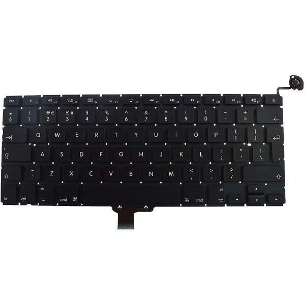 For Apple MacBook Pro 13 A1278 (2009 - 2013) Replacement Keyboard (UK Layout)