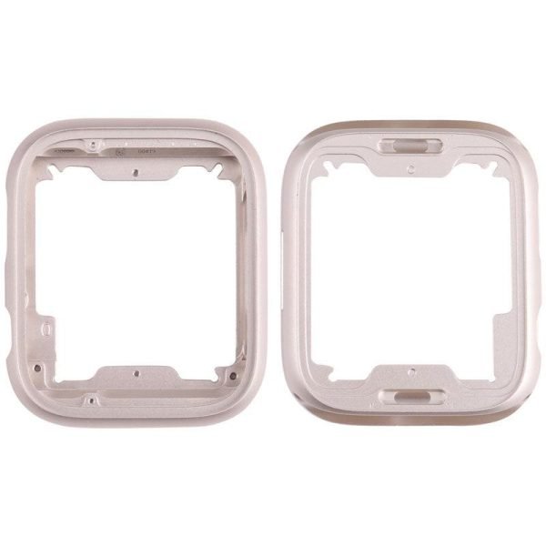 For Apple Watch Series 7 45mm Replacement Middle Frame (Gold)