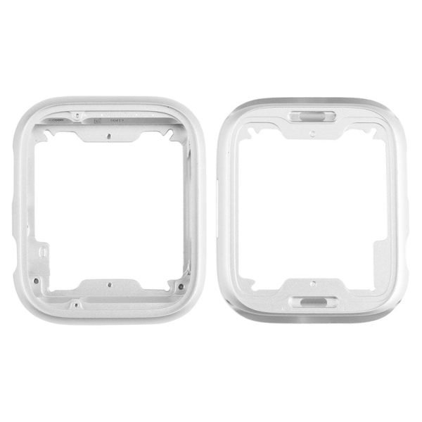 For Apple Watch Series 7 45mm Replacement Middle Frame (Silver)