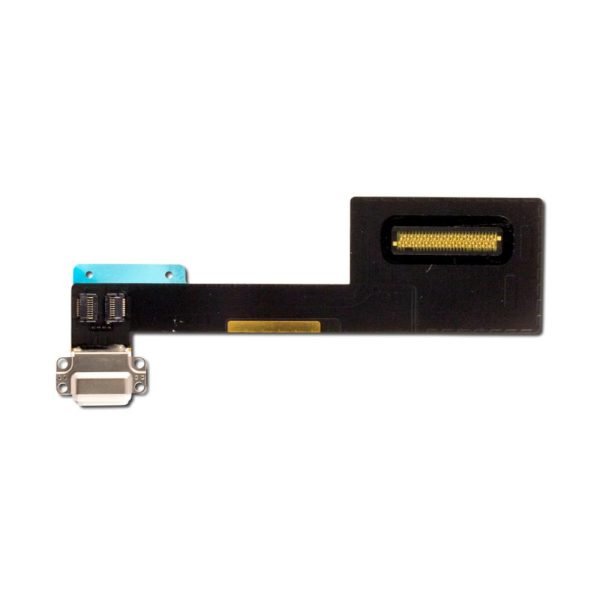 For Apple iPad Pro 9.7 (2016) Replacement Lightning Charging Port Dock Connector Flex (White)