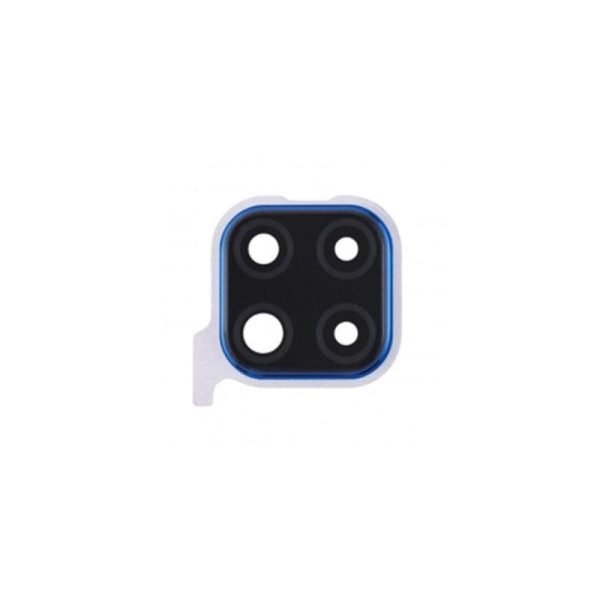 For Huawei Mate 30 Lite Replacement Rear Camera Lens With Cover Bezel Ring (Blue)