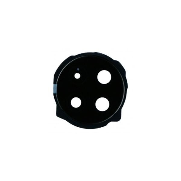 For Huawei Mate 30 Replacement Rear Camera Lens & Cover Bezel Ring (Black)