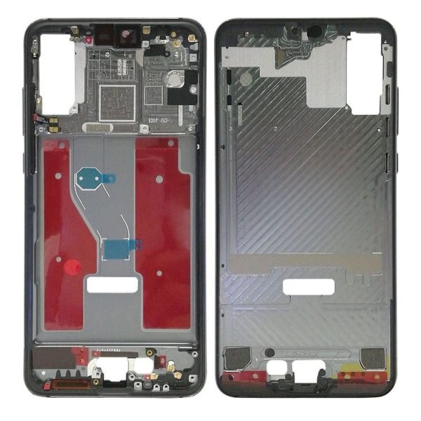 For Huawei P20 Pro Replacement Midframe Chassis With Buttons (Black)