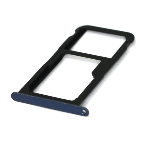 For Huawei P9 Lite 2017 Replacement SIM and SD Card Tray (Blue)