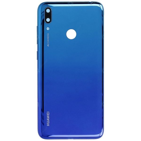 For Huawei Y7 2019 Replacement Rear Battery Cover Inc Lens with Adhesive (Aurora)