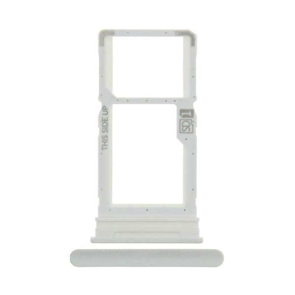 For Motorola Moto G 5G Replacement Sim Card Tray (Frosted Silver)