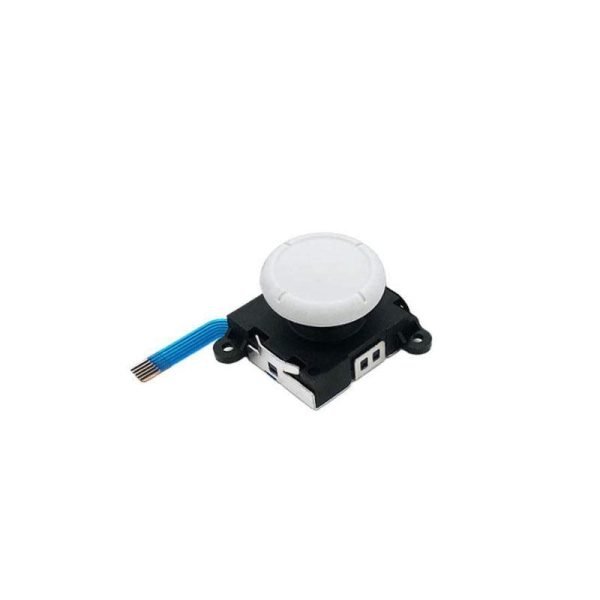 For Nintendo Switch / Switch Lite Replacement Joystick / Thumbstick - Left And Right Compatible - White (One Joystick)