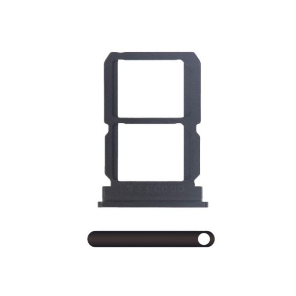 For OnePlus 5T Replacement Sim Card Tray (Midnight Black)