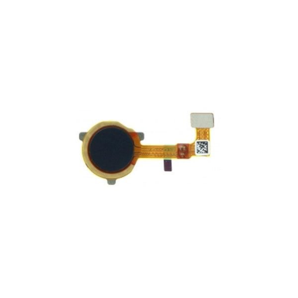 For Oppo A15 Replacement Fingerprint Sensor (Black)