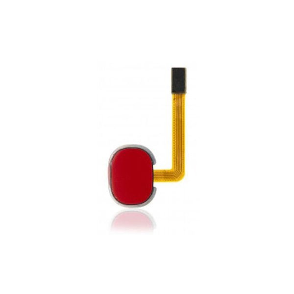 For Samsung Galaxy A20 A205 Replacement Fingerprint Reader With Flex Cable (Red)