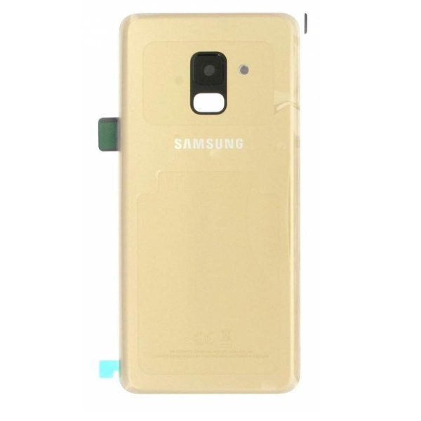 For Samsung Galaxy A8 Plus (A730) Replacement Battery Cover / Back Panel (Gold)