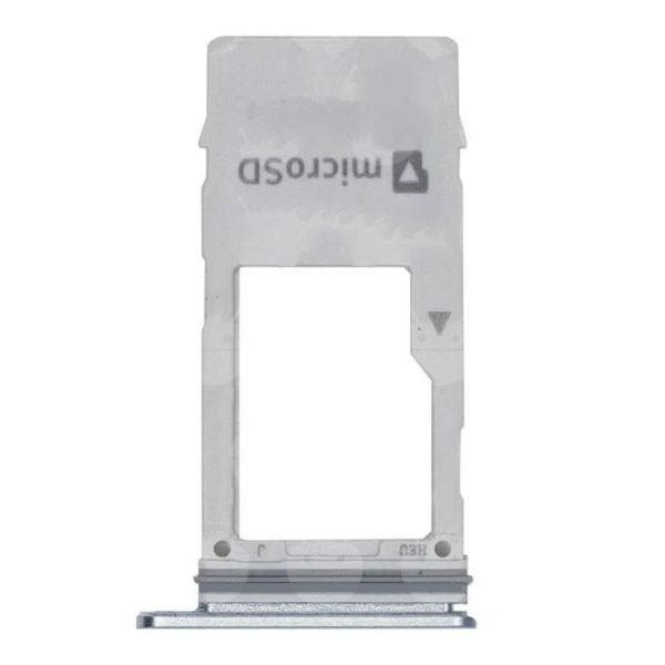 For Samsung Galaxy A8 Plus A730 Replacement Dual Sim Card Tray (Orchid Grey)