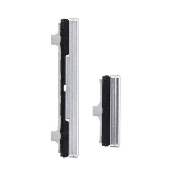 For Samsung Galaxy Note 10 Plus N975F Replacement Power And Volume Hard Buttons (Aura White)