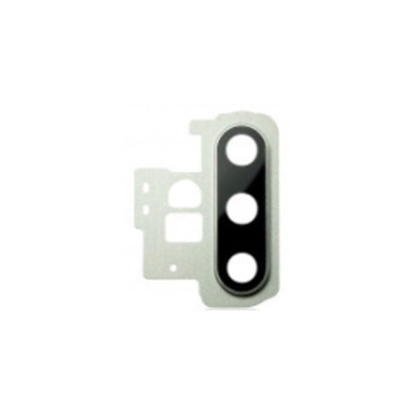 For Samsung Galaxy Note 10 Plus N975F Replacement Rear Camera Glass Lens And Cover Bezel Ring (Aura White)