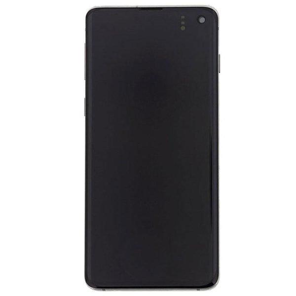 For Samsung Galaxy S10 G973F Replacement Touch Screen Full Frame (Prism Black)