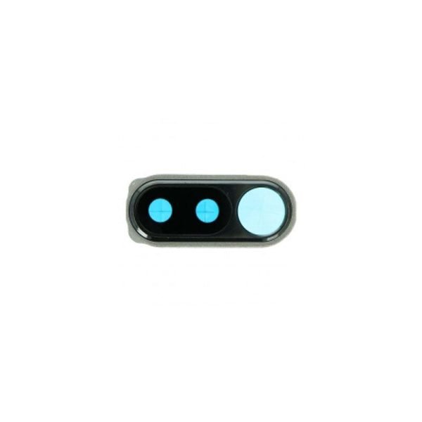 For Xiaomi Poco F1 Replacement Rear Camera Lens With Cover Bezel Ring (Black)