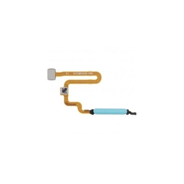 For Xiaomi Poco M4 Pro 5G Replacement Power Button & Fingerprint Sensor Flex Cable (Blue)