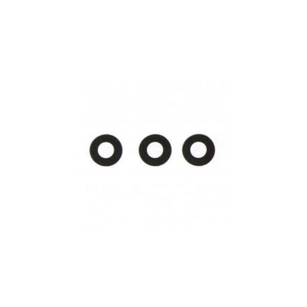 For Xiaomi Redmi 9T Replacement Rear Small Camera Lens With Adhesive (Black)