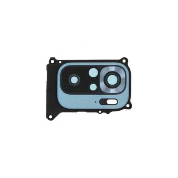 For Xiaomi Redmi Note 10s Replacement Rear Camera Lens With Cover Bezel Ring (Green)