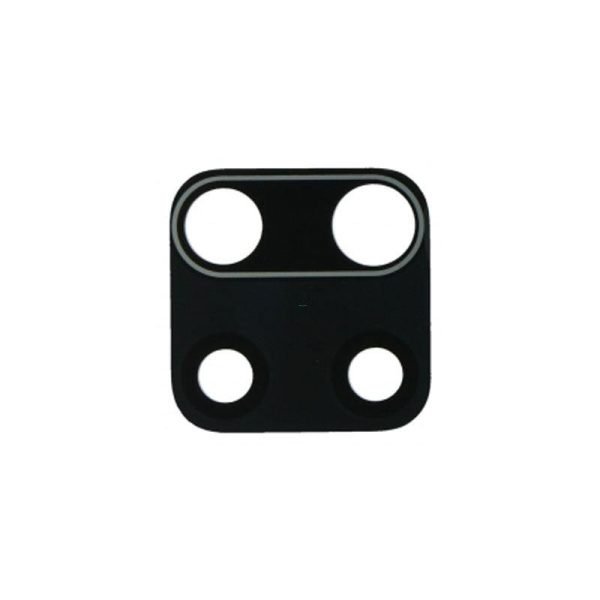 For Xiaomi Redmi Note 9s Replacement Rear Camera Lens (Black)