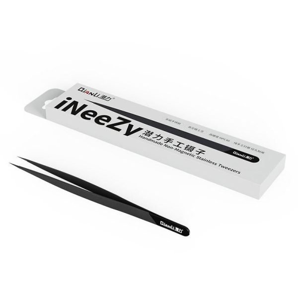 QianLi iNeeZy Handmade Polished Non-Magnetic Stainless Tweezers