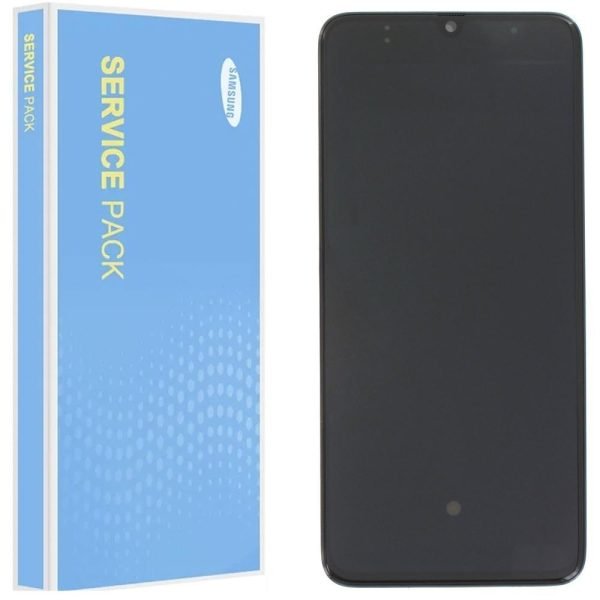 Samsung Galaxy A70 A705 Service Pack Black Full Frame Touch Screen Display GH82-19747A