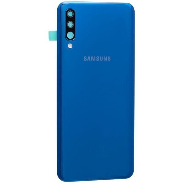 Samsung Service Part Galaxy A50 A505 Replacement Battery Cover (Blue) GH82-19229C