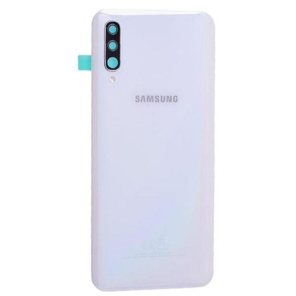 Samsung Service Part Galaxy A50 A505 Replacement Battery Cover (White) GH82-19229B