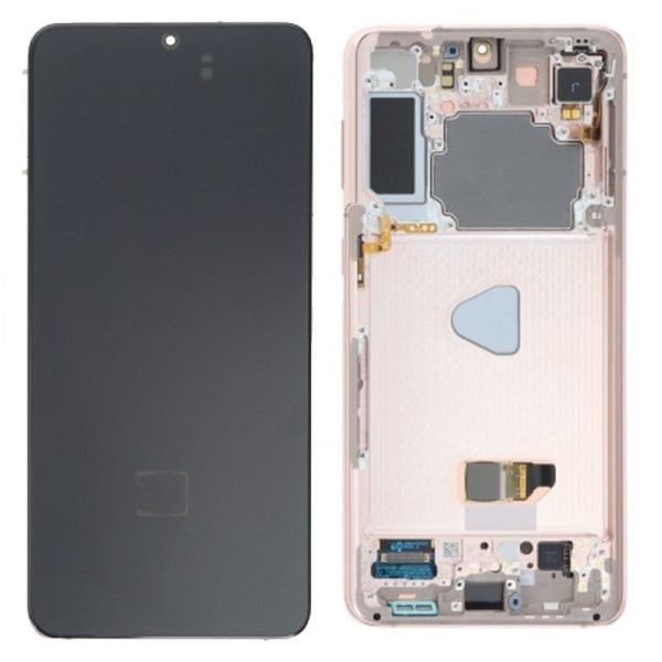 For Samsung Galaxy S21 Plus Replacement OLED Screen With Frame (Black)